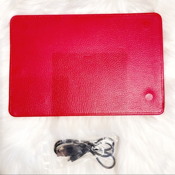 NWOT Red Tablet Keyboard Attachment - Picture 2 of 4